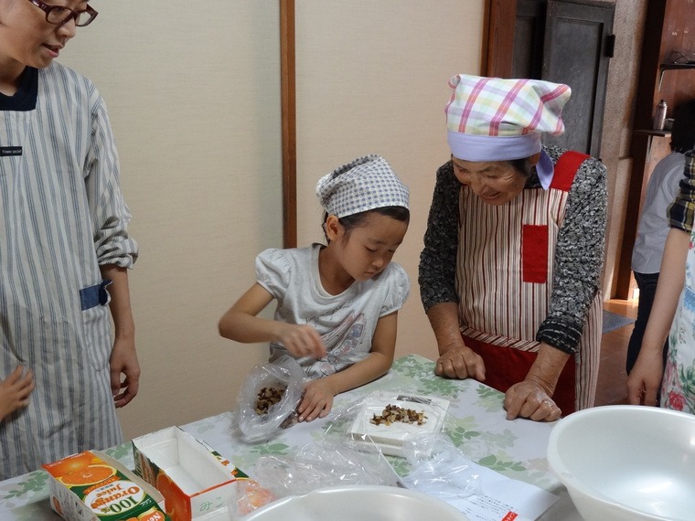 浅虫の古民家でおいしい＆楽しい食育体験