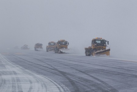 日本一です!青森空港の除雪