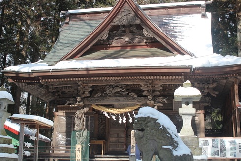 県内市町村合併第一号倉石を行く