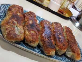 ジャンボ餃子で飲みの〆