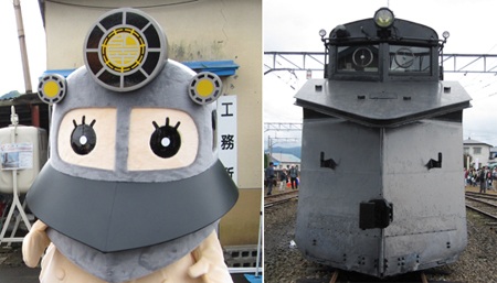 弘南鉄道マスコットキャラクター「ラッセル君」登場！