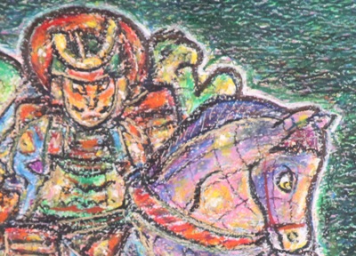 孫内あつしさんのクレヨン画がスゴイ！