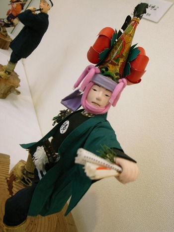 表情豊かなえんぶり人形　『えんぶりの里』