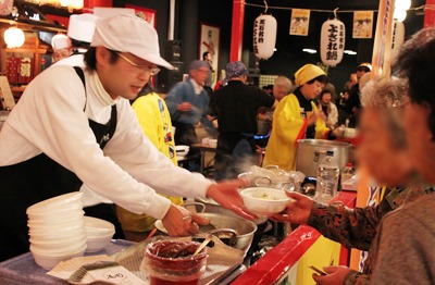 汁椀対決！　青森屋さんで開催中です