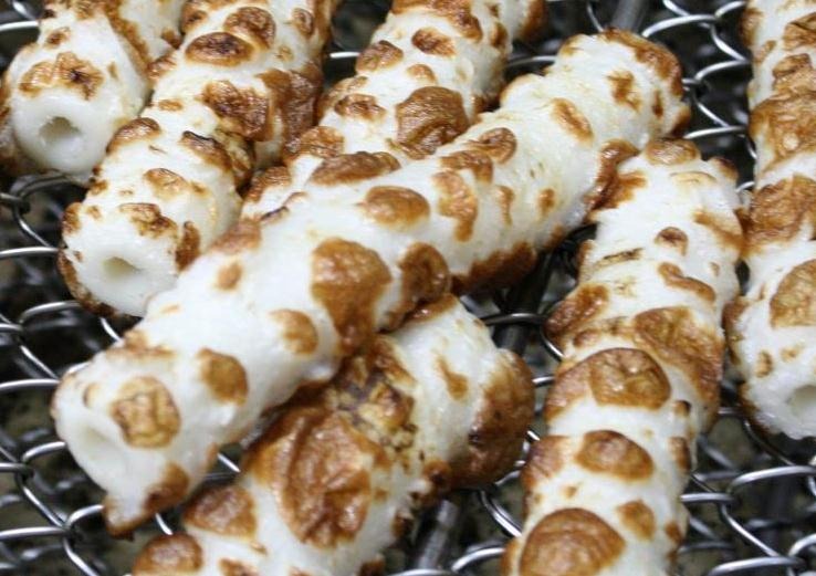 丸石沼田商店の「ぼたん焼きちくわ」