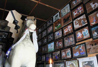 津軽の巨大絵馬をめぐる旅