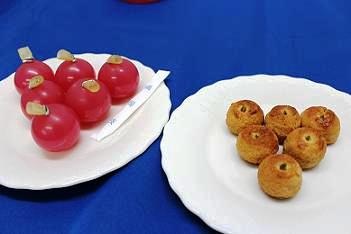 りんご型の小菓子、今昔。