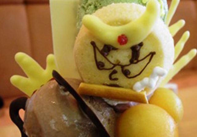 パフェの立佞武多は２２日まで！　