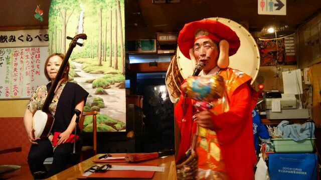 青森の夏祭りと三味線の体験居酒屋～ねぶたの國たか久～