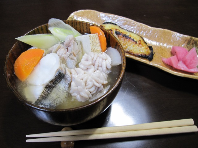 マダラの鍋料理「じゃっぱ汁」の美味しい季節がやってきました