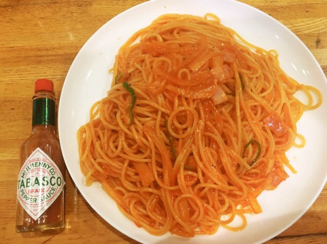 なつかしの喫茶店ナポリタン　～五所川原市「Coffee&Pasta花時計」～