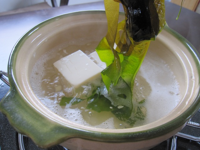 春限定　生ワカメと陸奥湾のホタテ稚貝