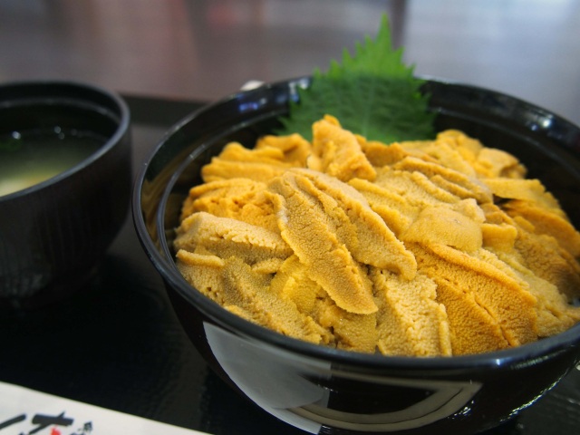 これがウニ！これぞウニ！完全無添加！大間のうに丼！