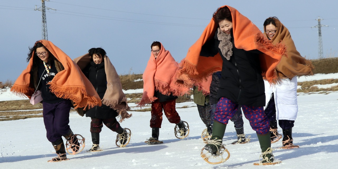 今季の地吹雪体験は初開催の中泊町からスタート!メバル汁が絶品♪