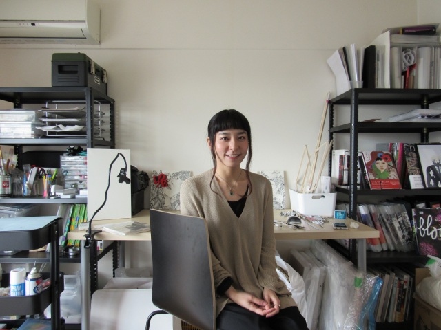 むつ市出身のペン画アーティスト 川口 絵里衣 さん