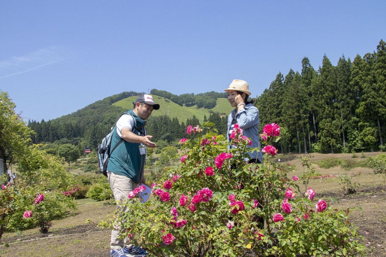 東八甲田ローズカントリーをガイドと巡って優美な時間を堪能！