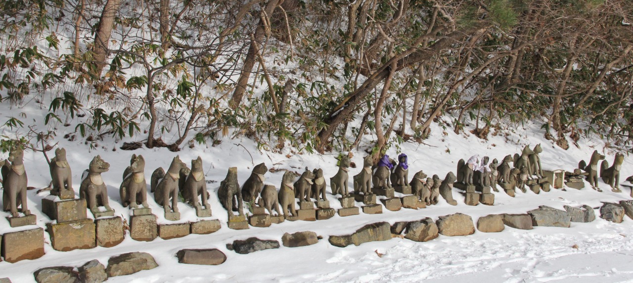 つがる市にあるきつねの聖地