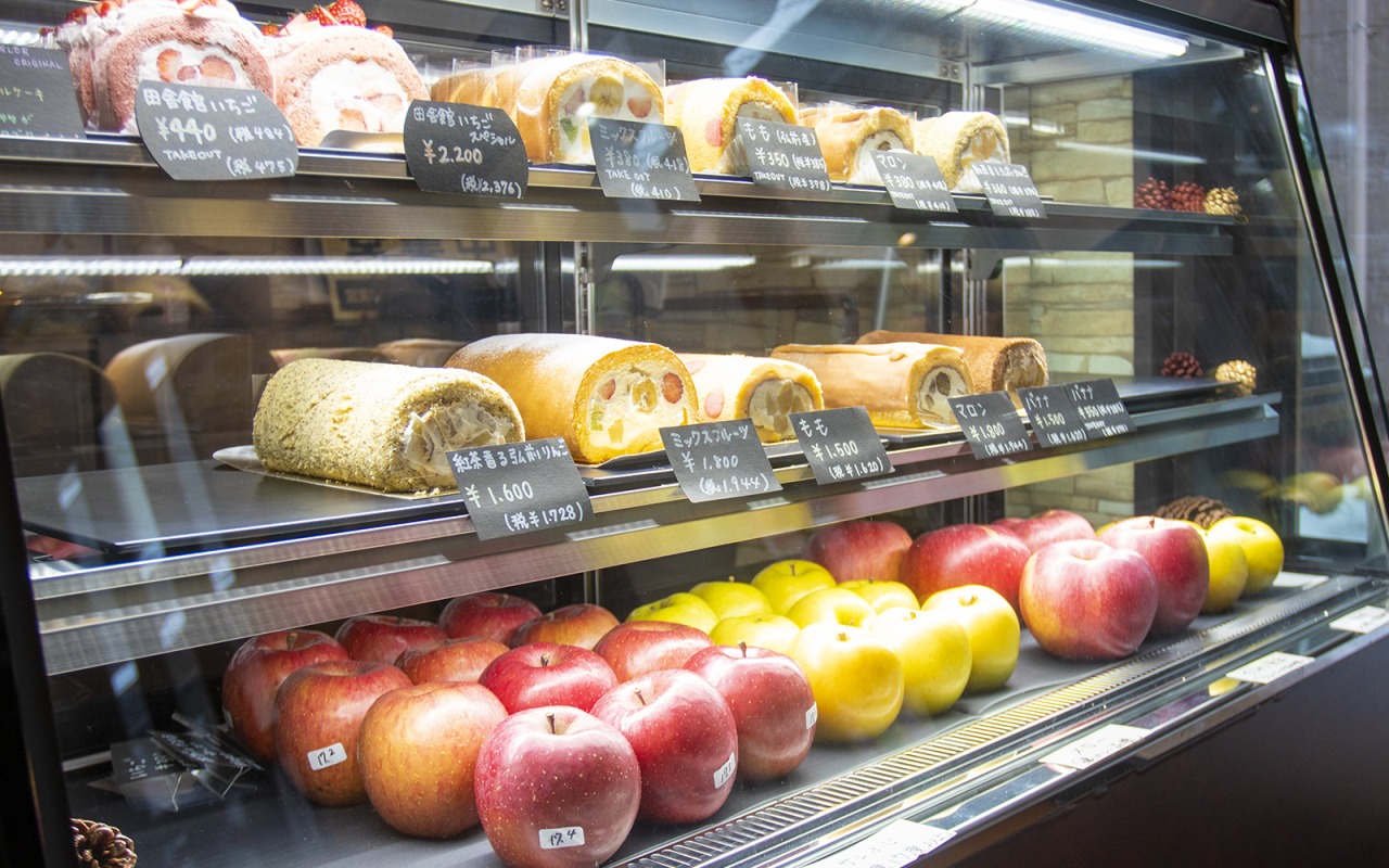 【土手町パーラーモードカフェ】りんご農家がりんごを求めに来るカフェがある!?