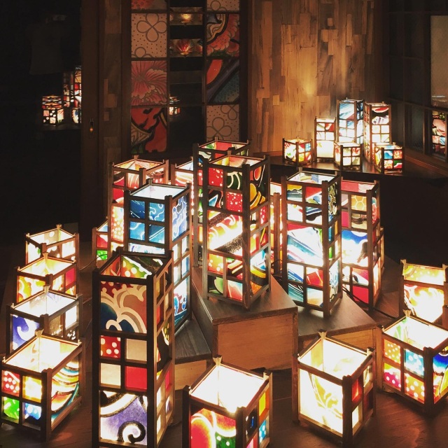 「世界に一つだけのねぷた灯ろう」を作ってきました（黒石市こみせ通り）