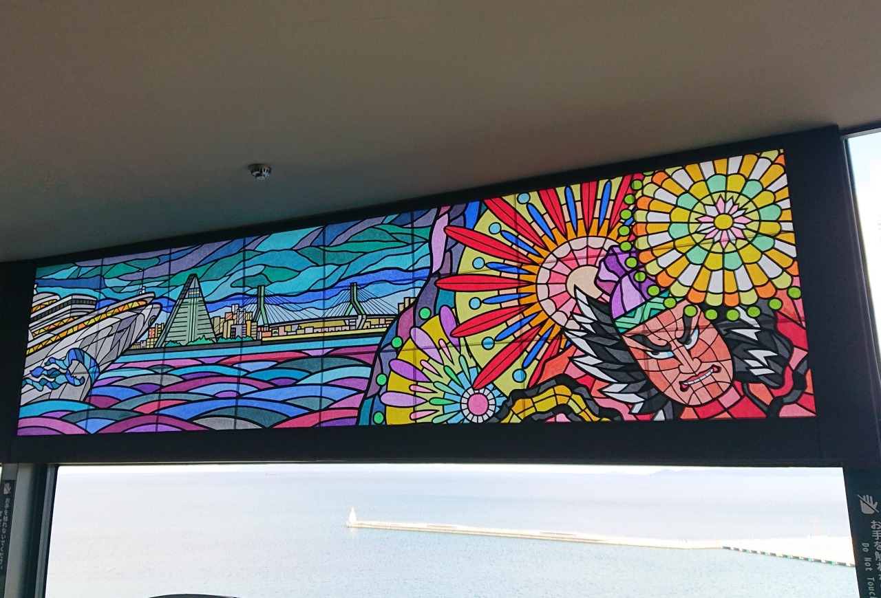 前代未聞の斬新アート！「ステンドグラス風ねぶた絵」って何！？