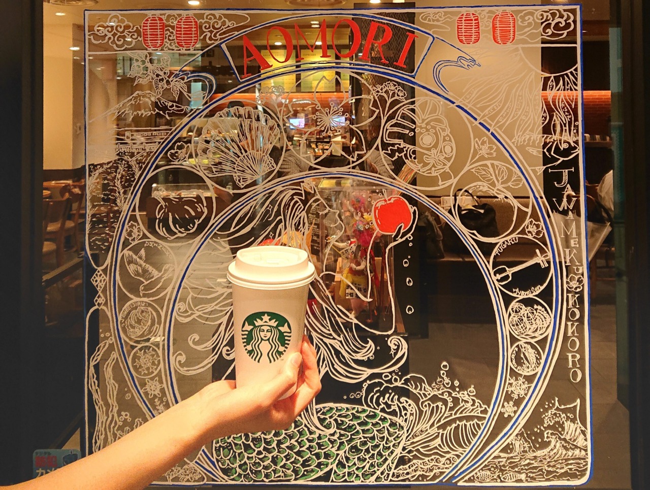 新たなおしゃれフォトスポットが誕生【スターバックス コーヒー 青森ラビナ店】