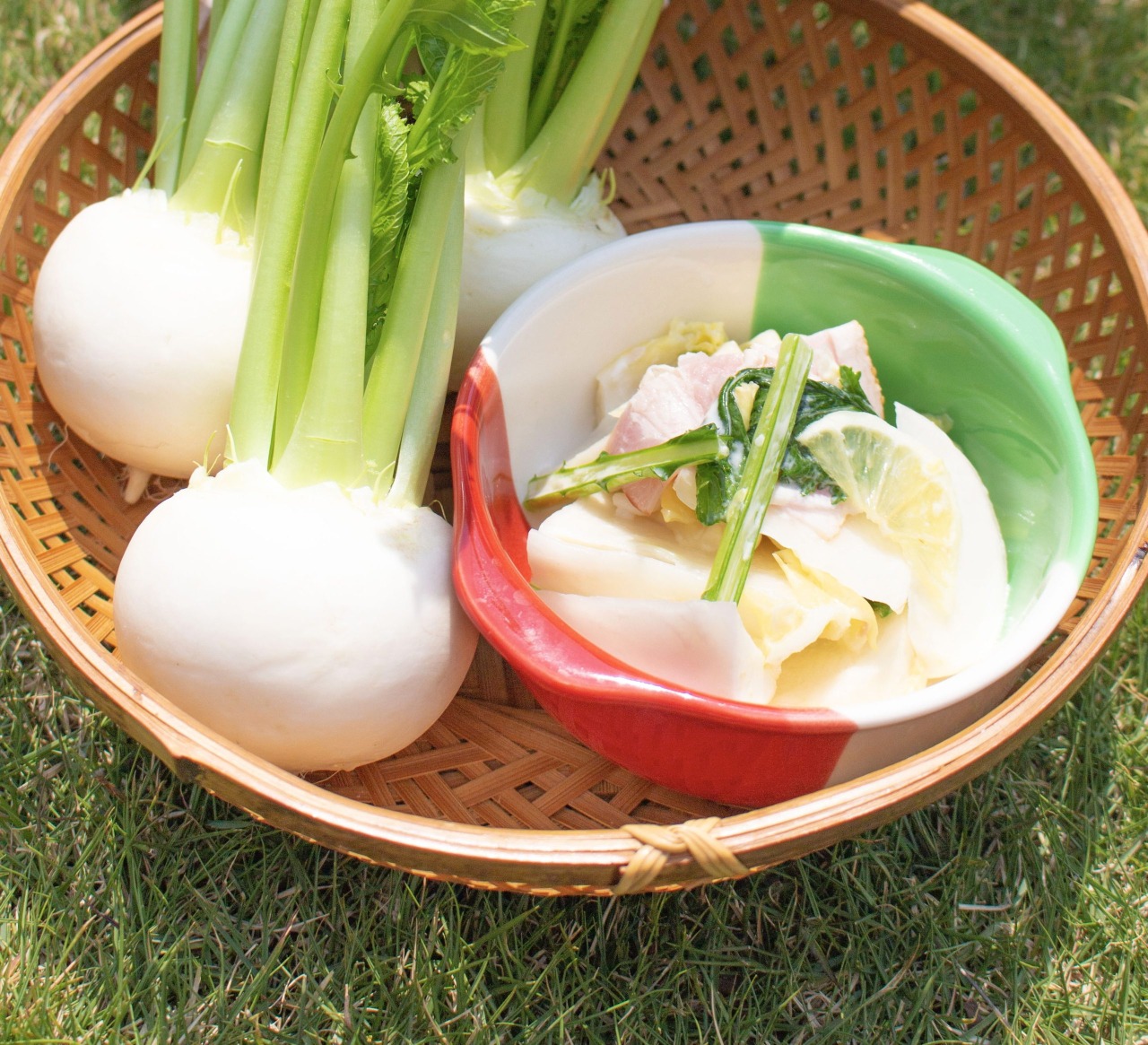 生でかぶりつきたい！野辺地葉つきこかぶ