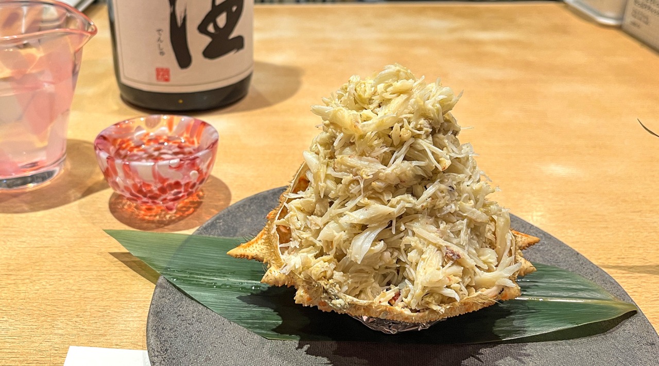 桜の季節だ! 花見ガニ、食べ行こう〜♪♪