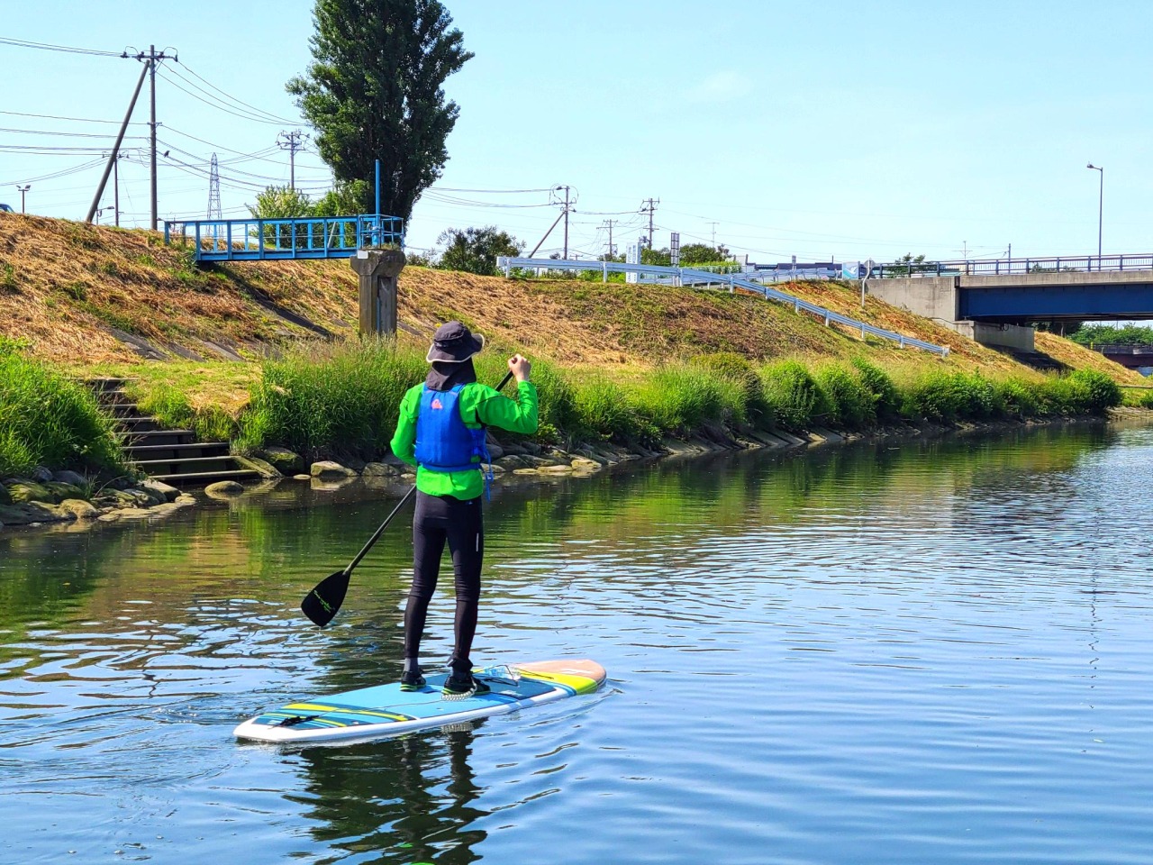 気軽に市街地で楽しめる水上アクティビティがある！SUP初心者の体験レポート