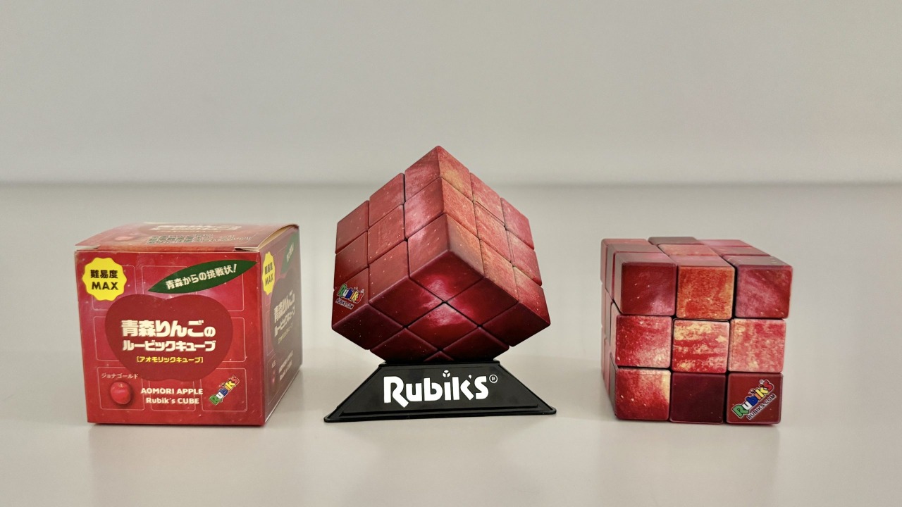 全面りんご！！狂気のルービックキューブ、アオモリックキューブ販売開始！