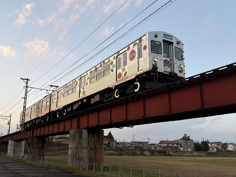『冬の青森で鉄道旅 〜弘南鉄道でラッセル体験!りんごと食の旅〜』