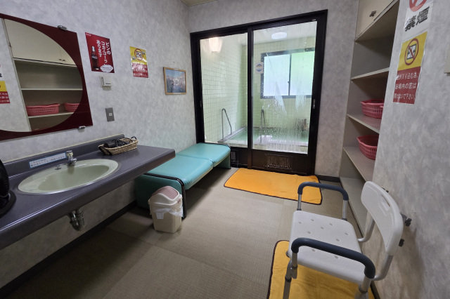 家族風呂（脱衣所）