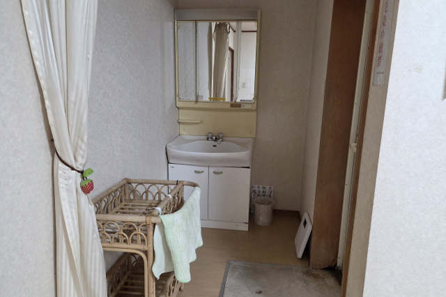 家族風呂 和室(脱衣所)