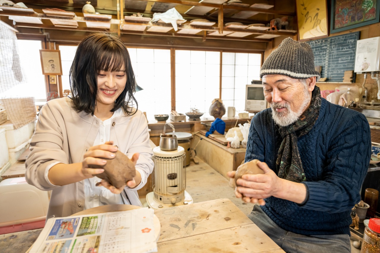 津軽亀ヶ岡焼の陶芸教室