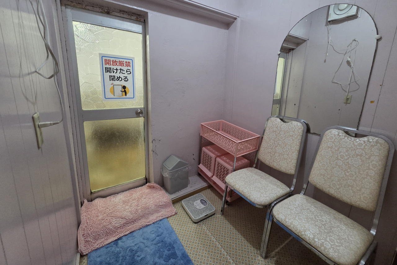 家族風呂(脱衣所)