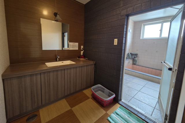 家族風呂(脱衣所)