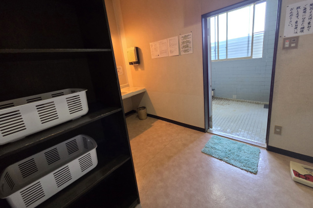 家族風呂（脱衣所）