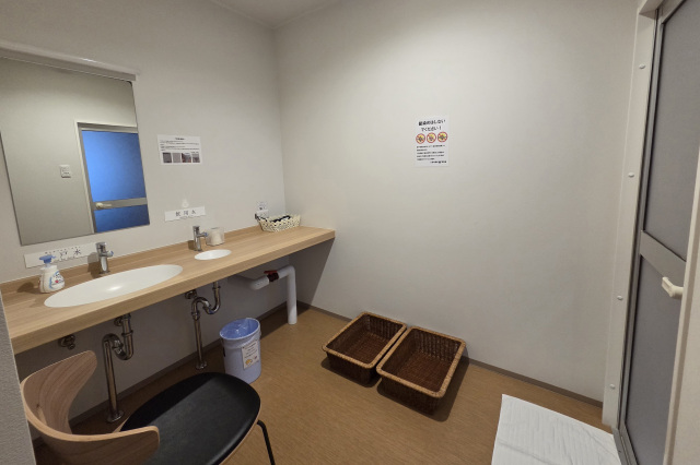 家族風呂（脱衣所）