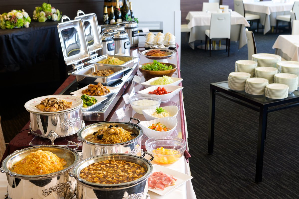 スワン朝食バイキング①