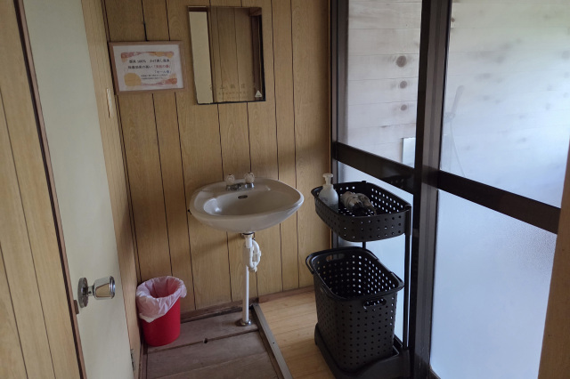 家族風呂（脱衣所）