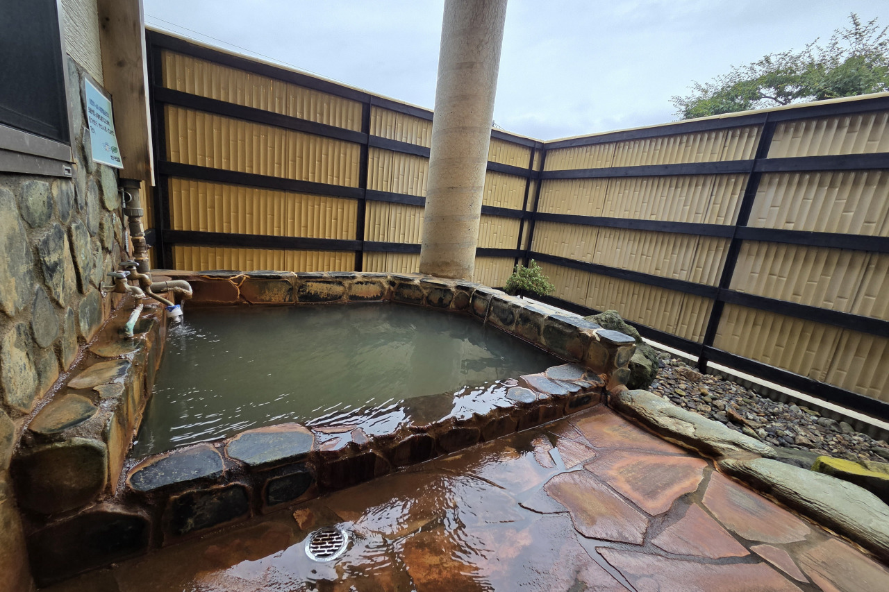 家族風呂 露天風呂