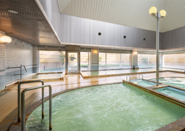 天然温泉さわ里の湯 大浴場