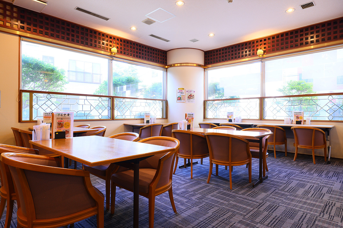 東館1階の食事処「北乃庵」