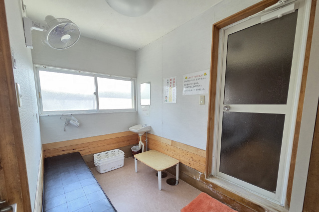 家族風呂（脱衣所）