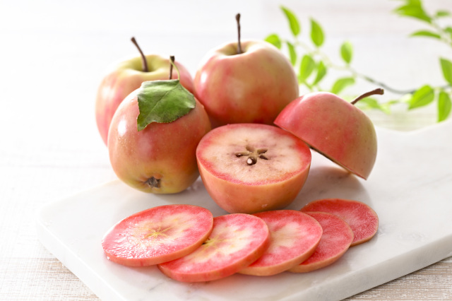 中まで赤~いりんご