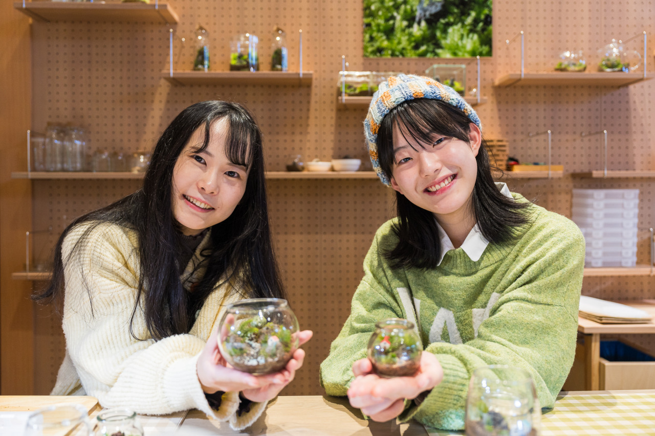 奥入瀬コケテラリウム制作体験