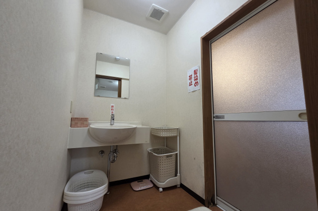 家族風呂 シーズー（脱衣所）