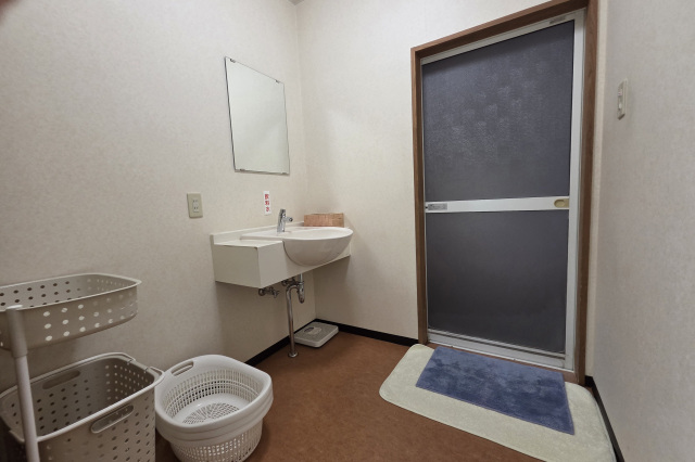 家族風呂 チワワ（脱衣所）