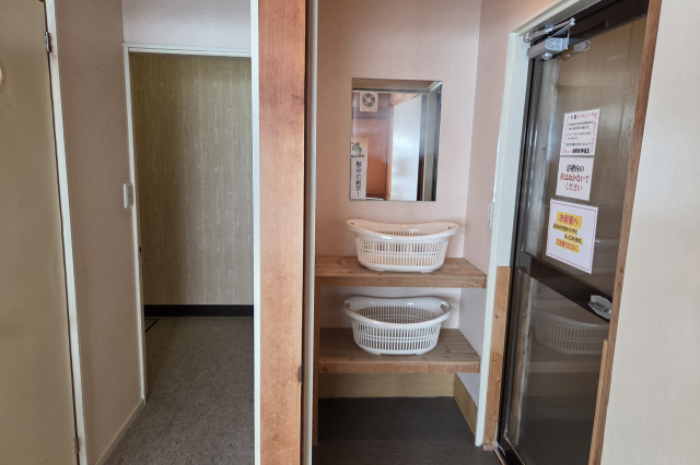 家族風呂（脱衣所）