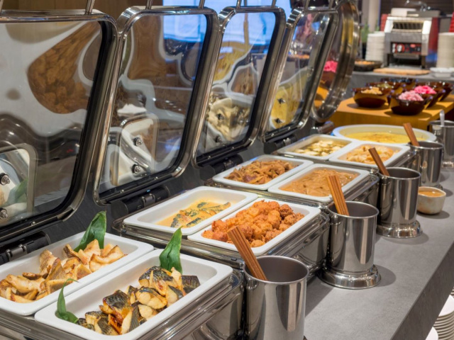 朝食ビュッフェ（一例）