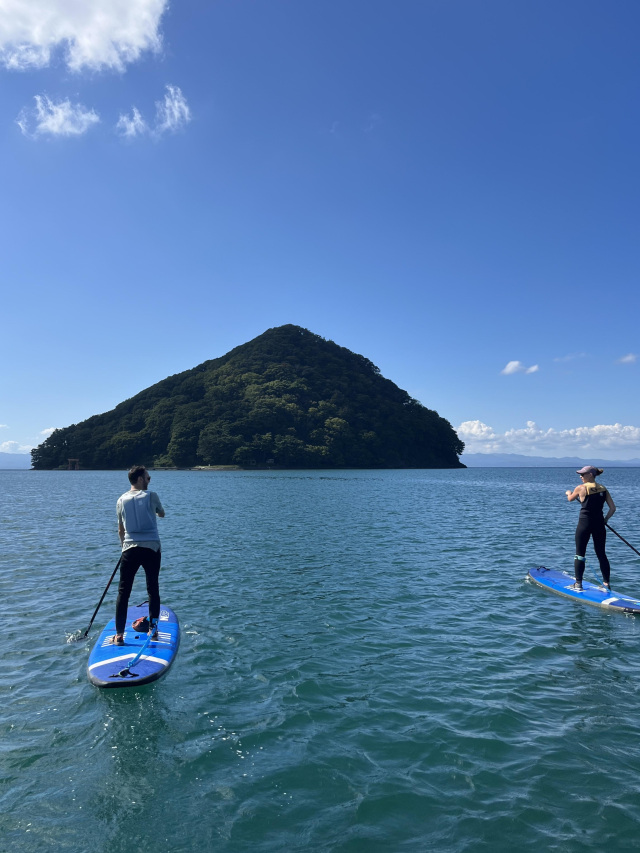 浅虫温泉SUP体験・カヤック体験